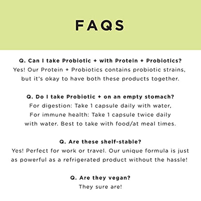 JSHealth Vitamins Gut Health and Immunity Formula | Probiotics for Women and Men JSHealthUS supplements