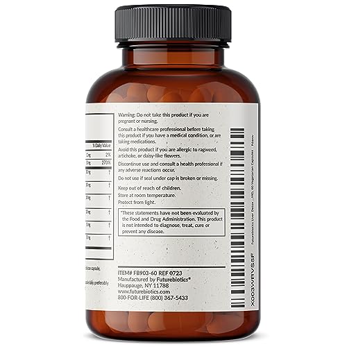 Futurebiotics Liver Detox Advanced Detox & Cleanse Formula Supports Healthy Liver Function FuturebioticsUS supplements