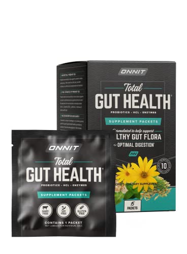 ONNIT Total Gut Health - Complete Probiotics & Digestive Enzyme Supplement ONNITAu supplements