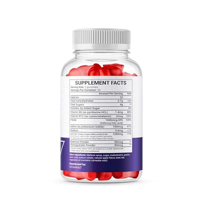 (5 Pack) Belly Blast Keto + ACV Gummies, Belly Blaster Keto Plus Advanced Weight Loss VitavaultUS supplements