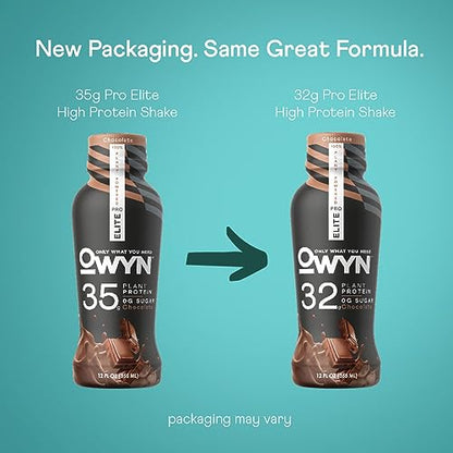 OWYN Only What You Need Pro Elite Vegan High Protein Keto Shake, 32g Protein OWYN Only What You NeedUS supplements