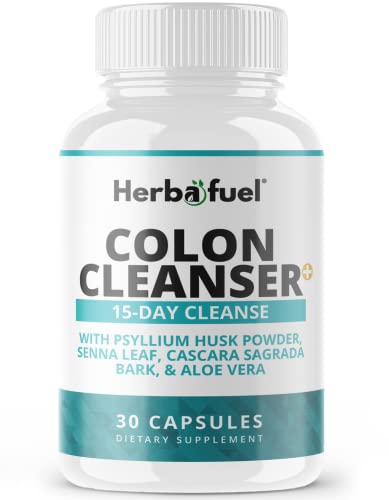 Herbafuel Colon Cleanse - Supports Detox, Gut Health, & Bloating Relief - Contains Herbs HerbafuelAu supplements