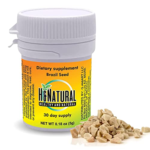 H&Natural Brazil Seed Dietary Supplement 30 Pieces H&NaturalAu supplements