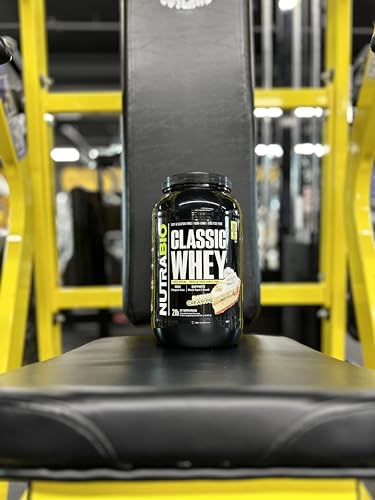 NutraBio Classic Whey Protein Powder- 25G Protein Per Scoop - Full-Spectrum Amino NutraBioUS supplements