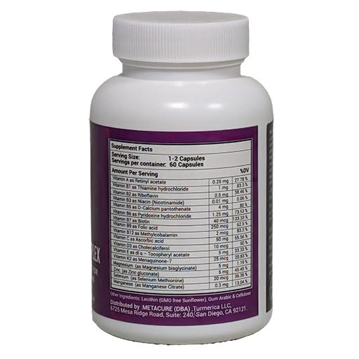 Metacure Vitamins Minerals Complex MetacureAu supplements