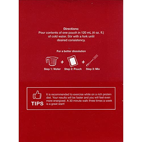 Protidiet Chocolate Flavor High Protein Instant Pudding Mix (7-5.9 oz Pouches) (Chocolate) ProtiDIETUS supplements
