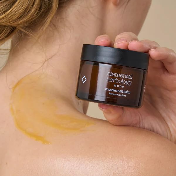 Elemental Herbology Muscle Melt Body Balm 1.7 fl oz – Warming with Ginger, Ho Wood & Turmeric – Comforting Botanical Treatment for Massage & Post-Activity Relaxation Elemental HerbologyAu supplements