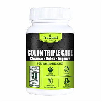 TruQuest Nutrition Colon Triple Care Cleanse + Detox + Improve-15-Day Program of Quick TruQuest NutritionAu supplements