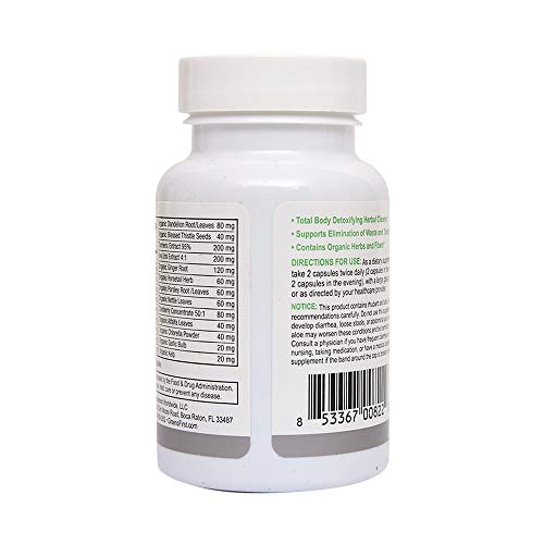 Greens First Full Body AM/PM Cleanse, 20 Veggie Capsules – Supplement for Natural Detox Greens FirstAu supplements