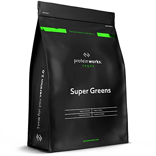Protein Works Super Greens Powder | Nutrient Dense Detox Shake | Supports Immune System Protein WorksAu supplements