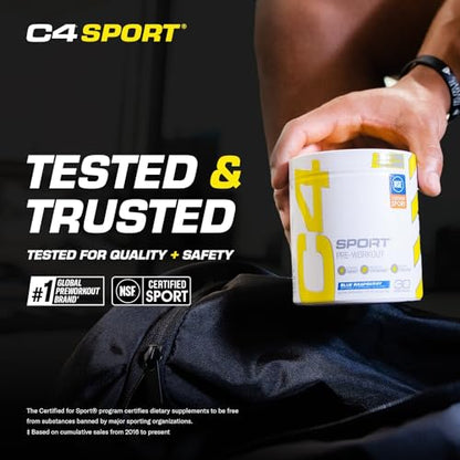 Cellucor C4 Original Pre Workout Powder ICY Blue Razz & C4 Sport Pre Workout Powder CellucorUS supplements
