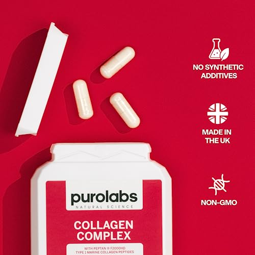 Marine Collagen Complex - Collagen Supplement for Women & Men - with Hyaluronic Acid & Vitamin C PurolabsAu supplements