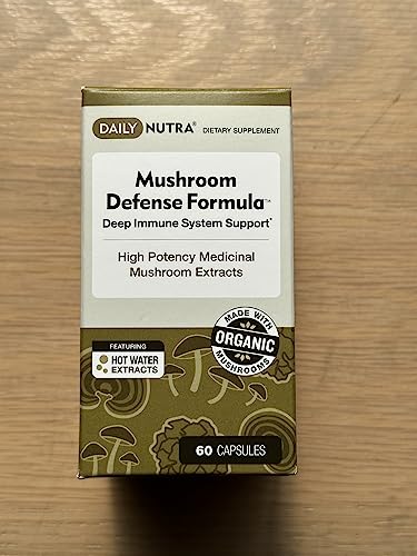 DailyNutra Mushroom Defense Formula - Immune Support Supplement | Organic DailyNutraAu supplements