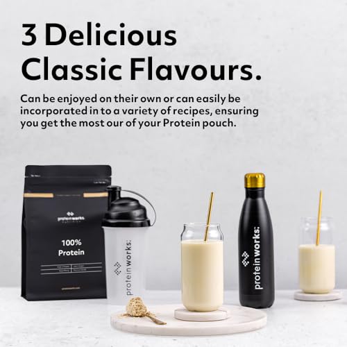 Protein Works - 100% Protein, 1.25kg, High Protein Blend, 41 Servings, Chocolate Silk Protein WorksAu supplements