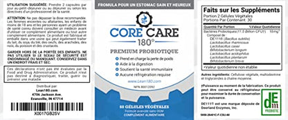 Best Probiotics for Gut Health Men and Women, All Natural Supplement, Helps Digestion Lean 180US supplements