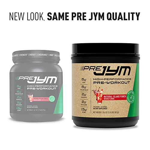 JYM Supplement Science Pre JYM Pre Workout Powder - BCAAs, Creatine HCI, Citrulline JYM Supplement ScienceAu supplements