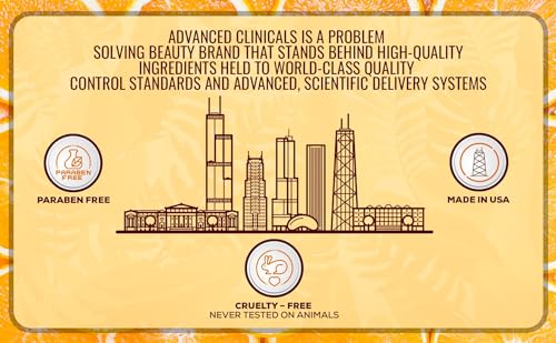 Advanced Clinicals Vitamin C Face & Body Cream Moisturizing Skin Care Lotion, Anti Advanced ClinicalsUS supplements