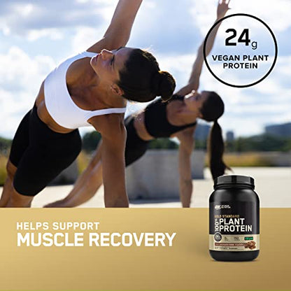 Optimum Nutrition Gold Standard 100% Plant Based Protein Powder, Gluten Free, Vegan Optimum NutritionUS supplements