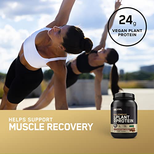Optimum Nutrition Gold Standard 100% Plant Based Protein Powder, Gluten Free, Vegan Optimum NutritionUS supplements