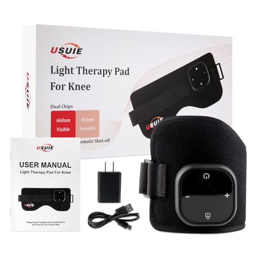 Cordless Red Light Therapy for Knee, Infrared Light Therapy Devices for Knee Pain Relief, Meniscus Injury agiogioAu supplements