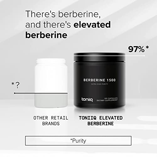 Toniiq Ultra High Strength Berberine 1500mg from The Himalayas Berberine Supplement ToniiqUS supplements