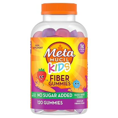 Metamucil Kids Fiber Supplement Gummies, 120ct Gummies MetamucilUS supplements
