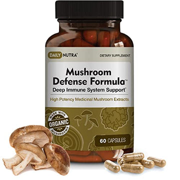 DailyNutra Mushroom Defense Formula - Immune Support Supplement | Organic DailyNutraAu supplements