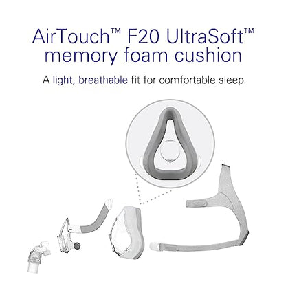 ResMed AirTouch F20 Full Face Replacement Cushion - Large ResMedUS supplements