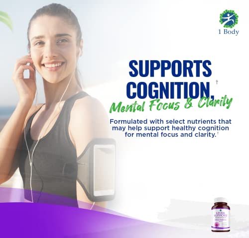 1 Body Liver Support: Twin Pack - 60 Capsules Each - Milk Thistle 1 BodyAu supplements