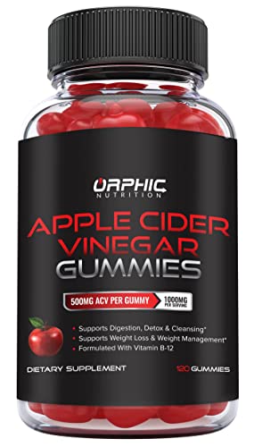 Apple Cider Vinegar Gummies with Mother- 1000mg - Supplement Formulated to Support ORPHIC NUTRITIONAu supplements