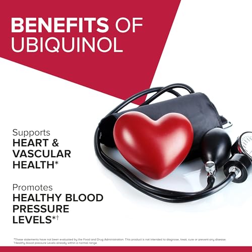 Qunol Ubiquinol CoQ10 100mg Softgels, Qunol Mega Ubiquinol 100mg - Superior Absorpti QunolUS supplements