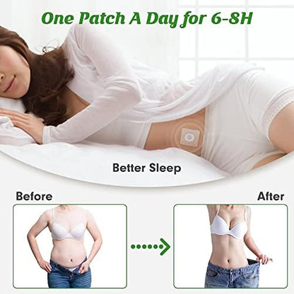 Mugwort Belly Patch for Men and Women with Natural Plant Extracts -60Pcs Body Sculpting SHENFYUS supplements