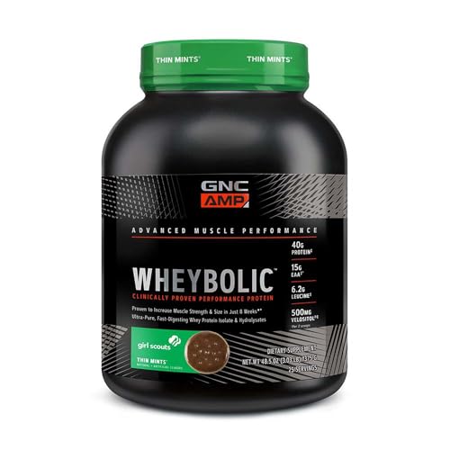 GNC AMP Wheybolic Protein Powder | Targeted Muscle Building and Workout Support GNCUS supplements