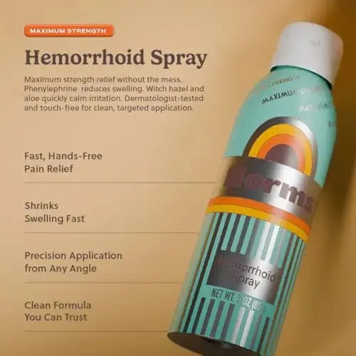 Norms The Full Hemorrhoid Treatment Bundle Medicated Wipes, Touch-Free Spray, and 5% Lidocaine Cream to Relieve Painful Itching, Burning & Swelling – Complete Hemorrhoid Care System NormsAu supplements