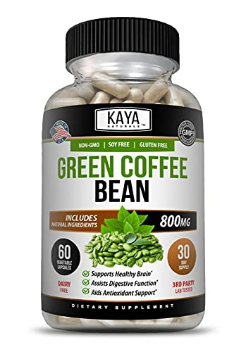 Kaya Naturals Green Coffee Bean 60ct - Weight Management Kaya NaturalsAu supplements