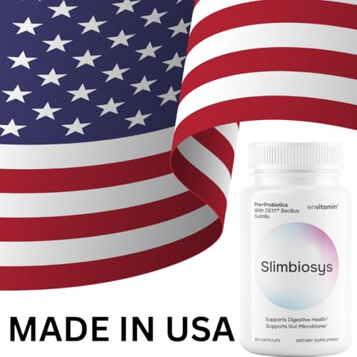 envitamin Slimbiosys Ultra Probiotic Capsule - Pre & Probiotics for Women & Men - Support Your Microbiome envitaminAu supplements