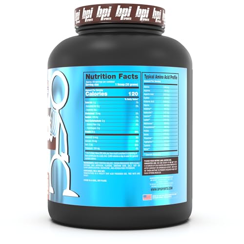 BPI Sports ISO HD Isolate Protein Chocolate Brownie - 69 Servings, 5.4 pounds BPI SportsUS supplements
