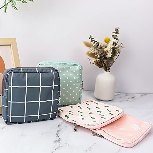 Sanitary Napkin Storage Bag,Portable Sanitary Napkin Storage Pouch Pack of 4 Reusable Menstrual Cup TuciykeAu supplements