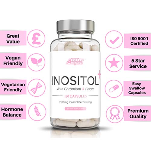 Myo-Inositol Capsules by Freak Athletics - Inositol Capsules with Chromium & Folate Freak AthleticsUS supplements