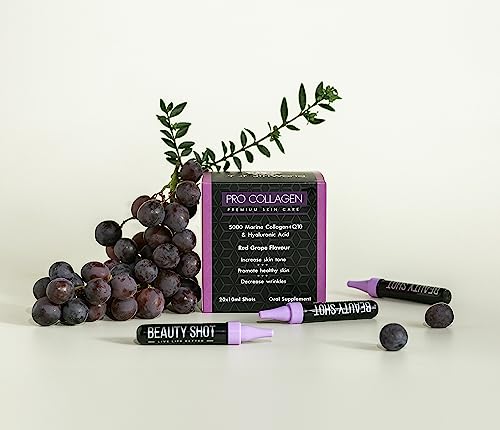 ProNutriWorld Marine Collagen Peptides Shots, Hyaluronic Acid and CoQ10 ProNutriWorldUS supplements