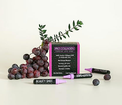 ProNutriWorld Marine Collagen Peptides Shots, Hyaluronic Acid and CoQ10 ProNutriWorldUS supplements
