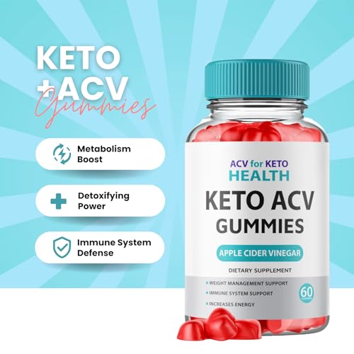 (3 Pack) ACV for Keto Health - Premium Apple Cider Vinegar Gummies – Natural Detox Hidden ElixirUS supplements
