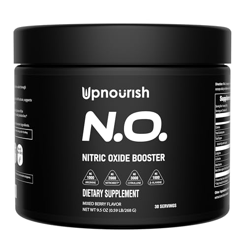 UpNourish Beet Root Powder Nitric Oxide Booster - L arginine L Citrulline Supplements UpNourishAu supplements