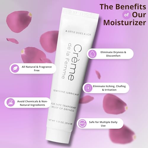Crème De La Femme Daily Vaginal Moisturizing Cream for Long-Lasting Relief from Feminine Dryness Creme de la FemmeAu supplements
