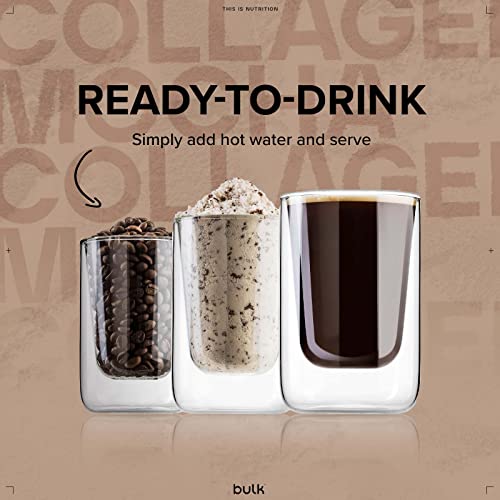 Bulk Collagen Coffee, High Protein, Black, 500 g BulkUS supplements