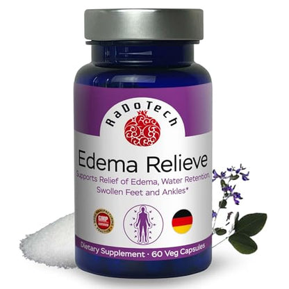 RaDoTech - Edema Relief Water Pills, Natural Diuretics for Water Retention, Foot Swelling RaDoTechUS supplements