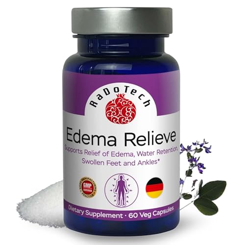 RaDoTech - Edema Relief Water Pills, Natural Diuretics for Water Retention, Foot Swelling RaDoTechAu supplements