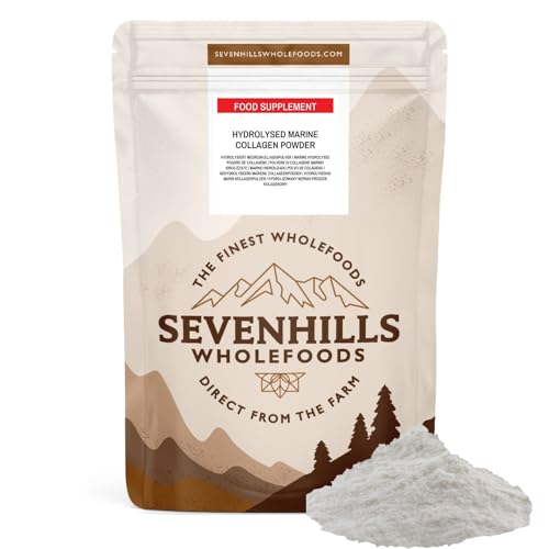 Sevenhills Wholefoods Hydrolysed Marine Collagen Powder 300g, from Switzerland, 100% Pure Unflavoured Protein Peptides Sevenhills WholefoodsAu supplements