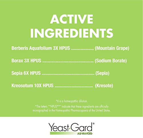 YeastGard Advanced Homeopathic Yeast Infection Vaginal Suppositories - 10 count Box Yeast-GardAu supplements