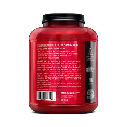 BSN SYNTHA-6 Whey Protein Powder with Micellar Casein, Milk Protein Isolate, Chocolate BSNUS supplements